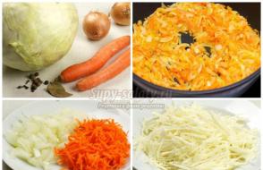 Как тушить капусту на сковороде: пошаговые рецепты с фото